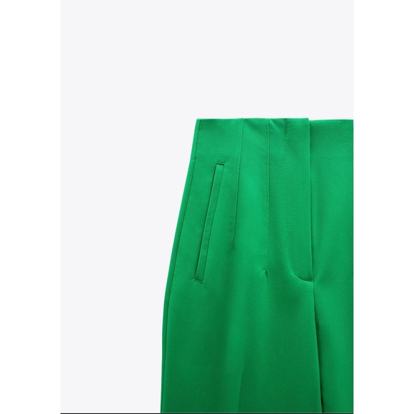 Zara Green Pants - Picture 10 of 11